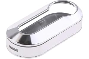 SALPIE Cover Chiave Guscio in Plastica Compatibile Con Fiat 500, Grande Punto, Stilo, Panda e Lancia Delta, Ypsilon, Musa