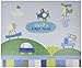 CR Gibson Baby's First Year Calendar -- Newborn Baby Gift Set / Keepsake / Memory Book / Baby Journal (Boy Oh Boy!)