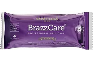 Ocibel France - BrazzCare BalbCare Socks Chaussette Pédicure Brésilienne inclus 1 Lime et Bâtonnet - pour Manucure, Faux Ongles et Nail Art