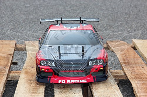 Flying Gadgets Remote Control (RC) Momentum Driving Electric Drift Car - Red & Black