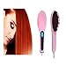 Taipove Electric Automatic LCD Digital Hair Straightener Styling Comb Hair Brushes (Five Colors) (Pink)