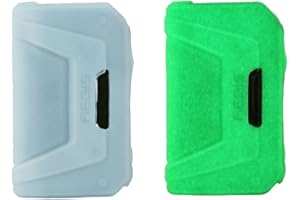 MIGOTODA Silicone Protective Case for Geekvape L200 (Aegis Legend 2) - Comfortable Grip, Shockproof, Non-Slip - product model J1-GKVP-N1 (Transparent&Luminous)