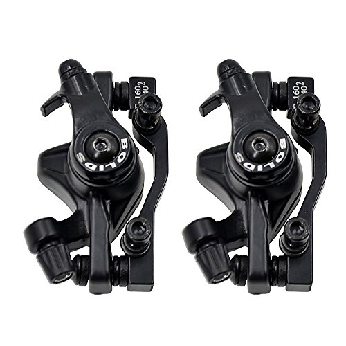 MyArmor MTB Mountain Fahrrad Scheibenbremse Kit, (F-160mm/R-140mm & F-180mm/R-160mm) + G3 Rotors 160mm - 4