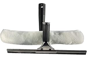 Raclette à vitres en Acier Inoxydable avec Lame de 25 cm + mouilleur vitre 25 cm