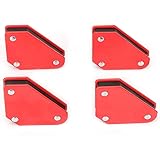 Magnetic Welding Holders - 4Pcs 9LB Angle Steel Soldering Locator Magnet Corner Welder Welding Holder Tool for Welding Fixed
