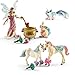Produktbild Schleich Bayala Spiel-Set Neuheiten 2017 - Sternenbegleiter mit Futter 41452 Safenja mit Sternenbegleiter 41453 Zimsi 70489