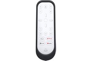 elago Silicone Case Compatible with PlayStation 5 Media Remote, Compatible with PS5 Remote Control (Black)