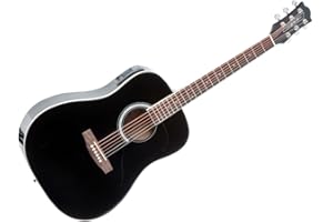 Eko - RANGER 6 EQ BLACK, Gitara Akustyczna z EQ, Kolor Czarny