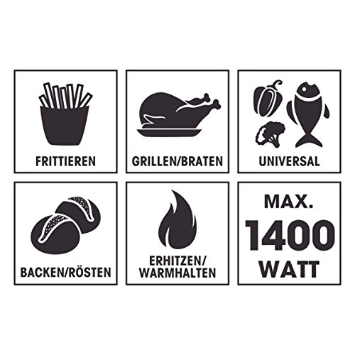 Gourmetmaxx Halogen Heiluftofen Xxl 1400w Mit Grillspie Und Frittierkorb Gourmetmaxx Halogen Heiluftofen Xxl 1400w Mit Grillspie Und Frittierkorb