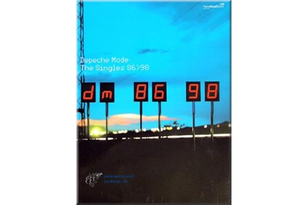 Faber Music Partitions Depeche Mode – Singles 86-98 (français non garanti)
