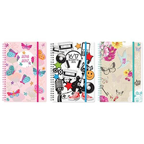 Download Tallon Agenda académique un jour par page Couleurs assorties Format A5