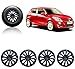 Auto Pearl - Premium Quality Car Black Wheel Cover Caps 14 Inches Press Type Fitting For - Maruti Suzuki Swift Type-3 RS.1349.00