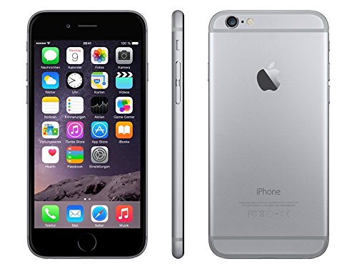 Apple iPhone 6 Smartphone (4,7 Zoll (11,9 cm) Touch-Display, 32 GB Speicher, iOS 8) grau