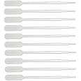 Generic PZIN51008691 Polyethylene Graduated Pipettes Eye Dropper for Experiment Medical 1Ml 2Ml 3Ml 5Ml 10Ml Pack of 10 Pieces - 1Ml