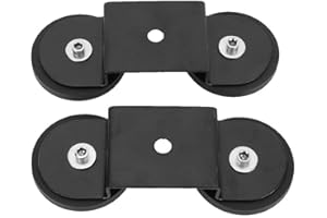 ‎KIMISS KIMISS Light Bar Halterung, Universal Magnetic Light Bar Montagehalterung Black Holder Sucker für Auto SUV (Aluminiumlegierung)