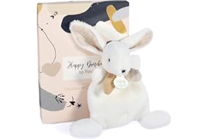 Doudou et Compagnie - Mini Doudou Rabbit - Happy Wild - Beżowy - 17 cm - HAPPY DOUDOU - DC3881