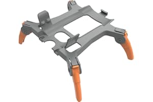 AOYYGG Air 3S Train d'atterrissage,Air 3S Train d'atterrissage à Hauteur Améliorée Accessoires pour Drone,Pour DJI Air 3S Tout-en-un Support de Protection pour l'atterrissage (Orange)