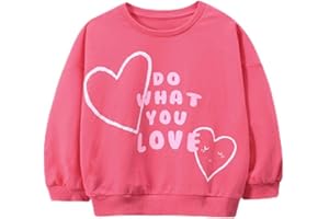 LITBUD Pull Fille Vêtements pour Filles Enfants Sweatshirt Sportswear Licorne Jumper Pullover Atomne Hiver Taille 1-7 Ans
