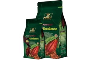 Cacao Barry - Excellence 55% chocolat noir de couverture pistoles 5 kg