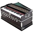 Best Harmonium 9 Stopper, Chudidaar Bellow, 42 Key, Two Reed(Bass-Male),3 1/2 Octave,Coupler, Harmonium With Coverbag By JV Musicals