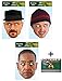 Produktbild Breaking Bad Variety Karte Partei Gesichtsmasken (Maske) Packung von 3 - Enthält 6X4 (15X10Cm) starfoto
