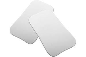 FOMIYES 2 Uds Espejos de Fotografía Dental Reflectores Oclusales de Doble Espejo Intraoral Reflectores de Vidrio de Ortodoncia Reflector Fotográfico Oral con Bolsa de Almacenamiento