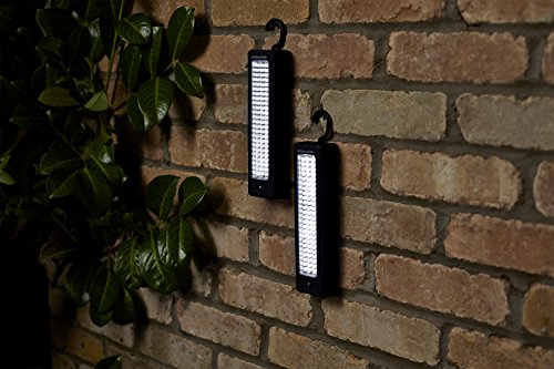 Andrew James – 2 x 72 LED Magnetlicht /Hochleistungs-Arbeitslampe / Werkstattlampe – Ideal Zum Camping + Auf Reisen + Auf Arbeit + Im Haus + Beim Handwerken + Auf Booten + In der Garage – Ultrastarke Magneten – Inklusive Batterien - 4