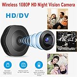 3. NACHTSICHT- UND BEWEGUNGSERFASSUNGSTECHNOLOGIE: Wir haben sorgfältig gearbeitet, um Ihnen die beste Variation der auf dem Markt erhältlichen Mini-Kamera zu bieten. Mit unserem innovativen Kameradesign können Sie jetzt mit der Nachtsichtfunktion sehen, was nachts los ist! Darüber hinaus verfügt unsere Mini-Kamera auch über Bewegungssensorik! Wenn die Kamera die geringste Bewegung erkennt, beginnt sie automatisch mit der Aufnahme, damit Sie sie überprüfen können.