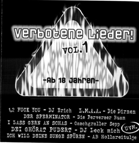 Preisvergleich Produktbild Verbotene Lieder Vol. 1 - Ab 18 Jahren