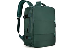 smallrun Mochila Viaje Cabina Avion 40x20x25 Mochila Cabina para Ryanair Maletas De Viaje Cabina Mochilas Mochila De Viaje Cabina 20L con Orificio De Carga Y Bolsillo