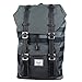 Produktbild LITTLE AMERICA MID BACKPACK Routes/Black/Black Synthetic Leather 17L
