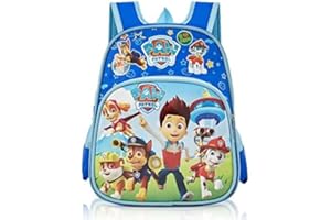 yumcute Paw Dog Kinderrucksäcke, Paw Dog Rucksack Kindergarten Mädchen, Kindergartenrucksack für Jungen von 3 4 5 Jahren, Mädchen Rucksack - 31cm x 25cm x 11cm