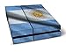 Produktbild Sony PlayStation 4 Designfolie "Argentinien Flagge" Skin Aufkleber für PlayStation 4 (PS4)