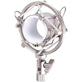 Lastvoice SHM-02 PRO Studio Microphone Gray Shock Mount (Metal)