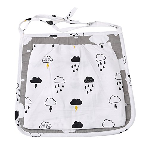 Preisvergleich Produktbild Lalang Waschbar Wiederverwendbare Windel Beutel Organizer Baby Wickeltasche (Nimbus Blitz)