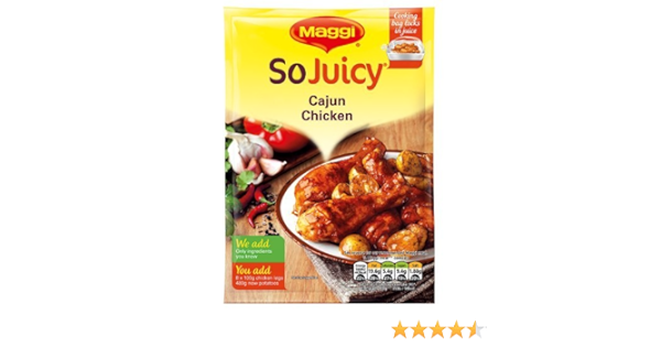 maggi so juicy cajun chicken