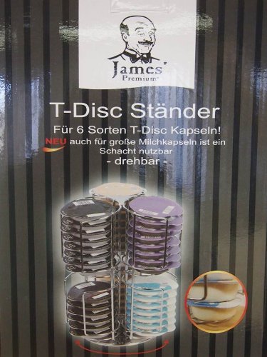 Tassimo Kapselhalter für 64 Kapseln 2 Schächte Neu passend auch für die grossen Milchkapseln nicht nur 3 Sorten sondern bis zu 8 Sorten griffbereit - 8