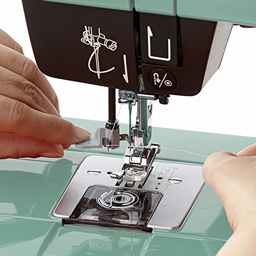 Toyota Oekaki50G Kreativ Freiarm Nähmaschine Oekaki mit 50 Programmen und Freihandstickfunktion, grün - 4