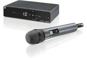 Sennheiser XSW 1-825 Système microphone, professionnel, sans fil, pour performances en direct, chant et présentations XSW 1-825B - B-Range: 614 - 638 MHz