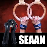 SEAAN 2er Set Handle Hand Gripper Strength Training Adjustable Exerciser Strength Hand Gripper No Slip Muscle Strength Training Resistance to 22 88 lbs Trainer Wrist Strength Training Grip and Forearm Muscles - 7