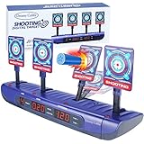 Tiro Bersaglio Elettrico, Bersaglio Digitale per Nerf, Bersaglio Nerf Ultra, Digitale Punteggio Target per Pistole Serie/ N-S