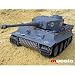 Produktbild Melko RC PANZER - GERMAN TIGER 1:16 - Grau - inkl. Schussfunktion + Rauch + Sound + Zubehör