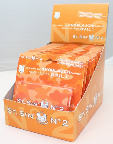 Preisvergleich Produktbild 30 St. Sin No 2 Beutel Knoblauchgeruch Würfel-Display