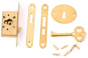BELTI Serratura a cassetto Vintage con Chiave Serrature per Porte dell'Armadio a Scatola Piccola Antica Accessori per mobili