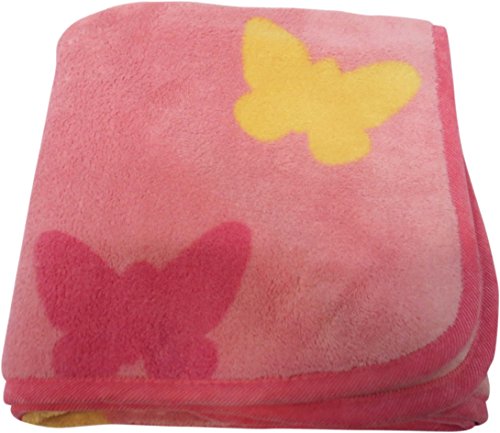 Suncrest Beyond the Meadow Girl's Soft Pram and Nursery Baby Blanket (100 x 75cm)