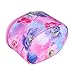 LHWY Flower Series Portable Cosmetic Bag for Travel Home Daily (Hot Pink)