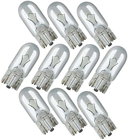 10x New Car Push In Car Indicators & Panel Bulb Capless 12V 3w 504 Globe