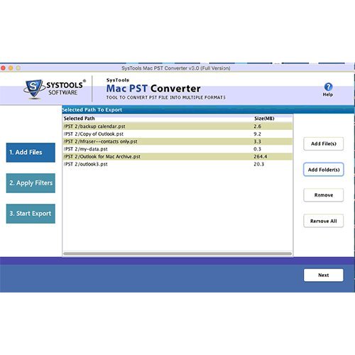 Mac PST Converter