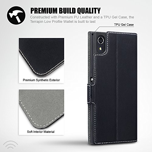 Sony Xperia XA1 Funda Cartera adaptable en posicion horizontal - Negro reviews Sony Xperia XA1 Funda Cartera adaptable en posicion horizontal - Negro