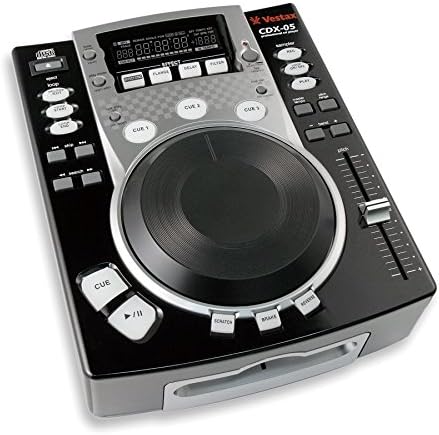 Vestax Pair of CDX-05 DJ CD Players - Table Top CDJ Decks With Effects
